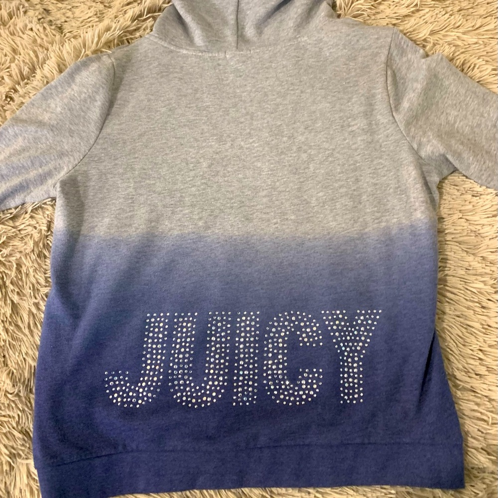 Super Cute Juicy Couture Ombré Hoodie with BLING
